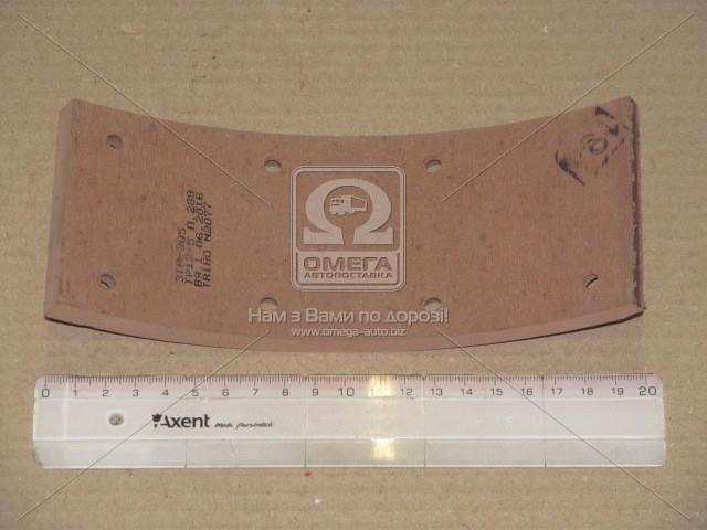 Накладка гальмівна ГАЗ Трибо 3ТР-305